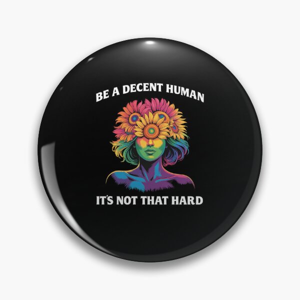 Item preview, Be A Decent Human It's Not That Hard LGBT Rainbow Pride Flag designed and sold by RayArmstrong.