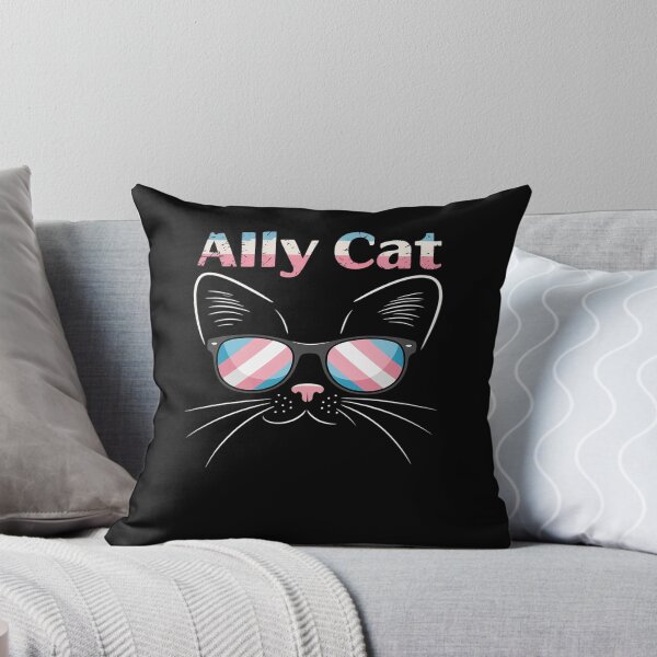 Item preview, Ally Cat Transgender Transsexual Trans Pride Flag designed and sold by HaileyRobel.
