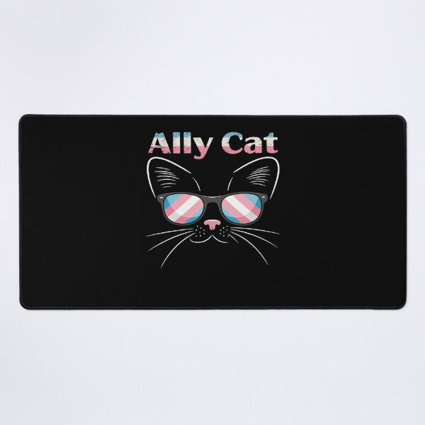 Item preview, Ally Cat Transgender Transsexual Trans Pride Flag designed and sold by HaileyRobel.