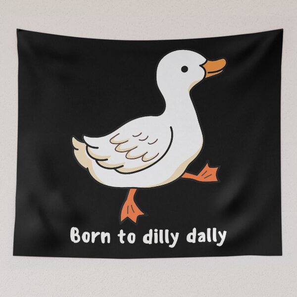 Item preview, Dallying Sorry Late I'm Vintage Dilly Retro Saying Funny Was I Classic designed and sold by PEDDAKAPRADEEP.