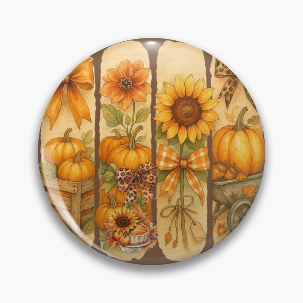 Item preview, Pumpkins + Sunflowers + Coquette bows (rustic/harvest set) designed and sold by MvuuStudio.