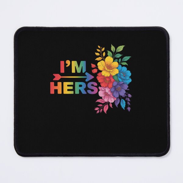 Item preview, She's Mine I'm Hers LGBT Lion Couple Tee Lover LGBT Pride designed and sold by RayArmstrong.