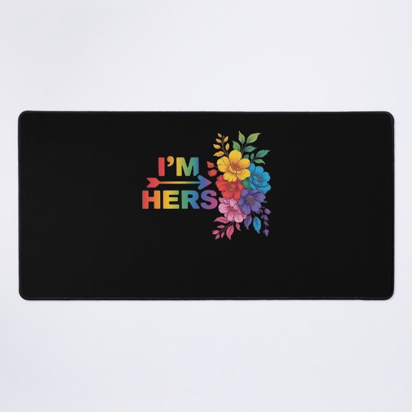 Item preview, She's Mine I'm Hers LGBT Lion Couple Tee Lover LGBT Pride designed and sold by RayArmstrong.