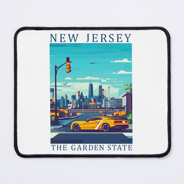 Item preview, 30 New Jersey Travel Poster designed and sold by Lucy Goosy Art.