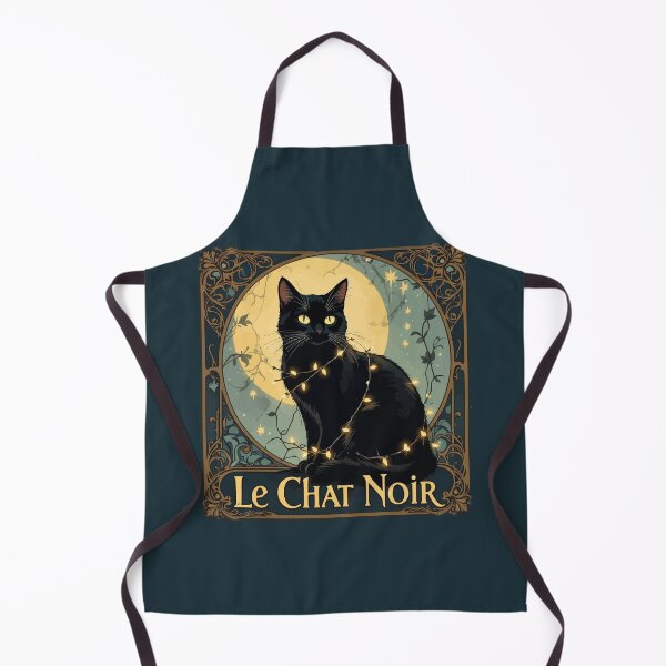 Item preview, The Black Cat Fairy Lights On Festive Nights designed and sold by taiche.