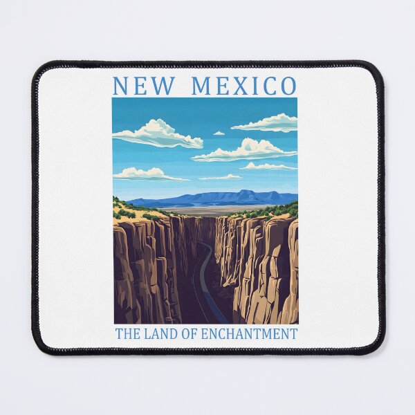 Item preview, 31 New Mexico Travel Poster designed and sold by Lucy Goosy Art.