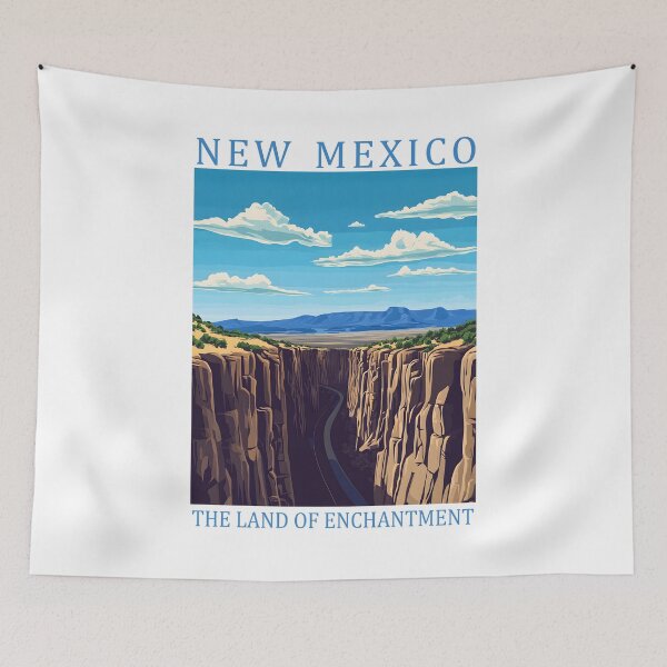 Item preview, 31 New Mexico Travel Poster designed and sold by Lucy Goosy Art.
