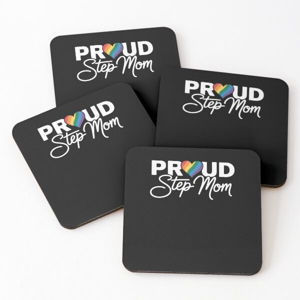 Item preview, Proud Step Mom Gay Pride Month LGBTQ designed and sold by FranzFriesen.
