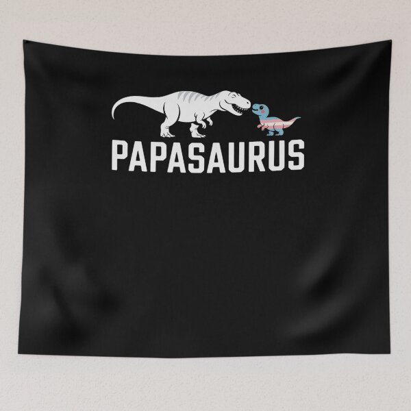 Item preview, Papasaurus LGBT Transgender Dad Trans Flag T Rex designed and sold by HaileyRobel.