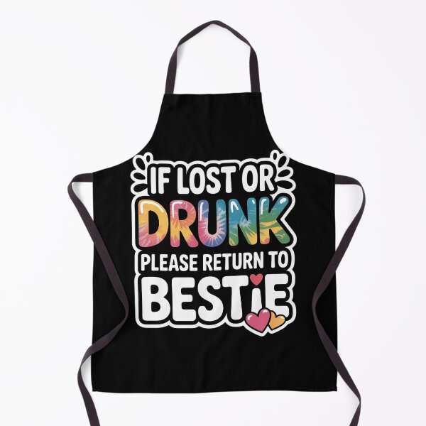Item preview, If lost or drunk please return to bestie tie dye designed and sold by Moon-Ape.