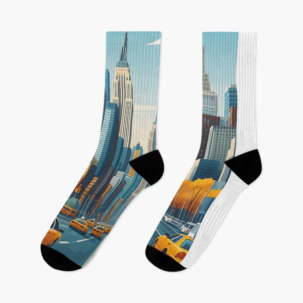 Item preview, 32 New York Travel Poster designed and sold by Lucy Goosy Art.