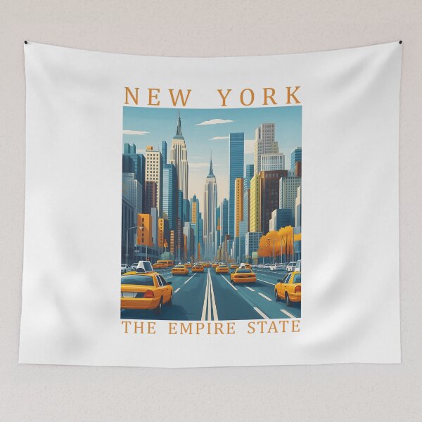 Item preview, 32 New York Travel Poster designed and sold by Lucy Goosy Art.