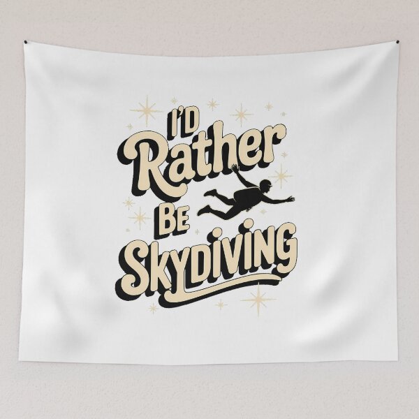Item preview, I'd Rather Be Skydiving designed and sold by Moon-Ape.