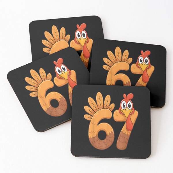 Item preview, 67 Meme Thanksgiving Turkey Day 6 7 Funny Holiday designed and sold by ShanikaTutson.