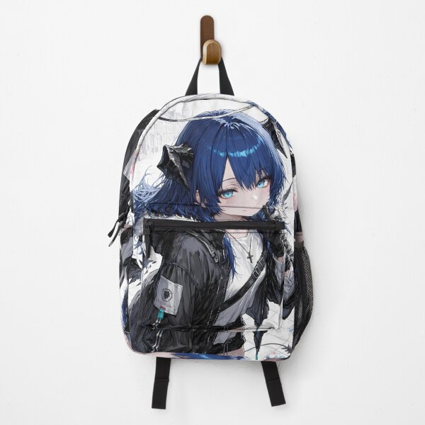 Item preview, Prelude Mostima Arknights Urban Angel Blue Eyes Anime Girl designed and sold by Raslbazola.