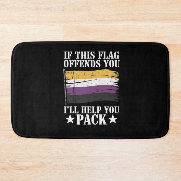 Item preview, Nonbinary If This Flag Offends You Non Binary Lgbt designed and sold by DrewLeuschke.