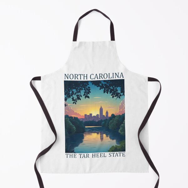 Item preview, 33 North Carolina Travel Poster designed and sold by Lucy Goosy Art.
