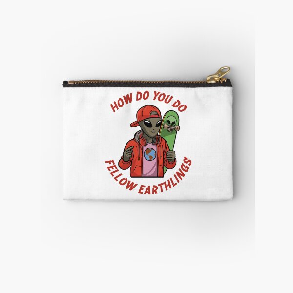 Item preview, How do you do fellow earthlings? - Alien streetwear skater designed and sold by JoRealm.