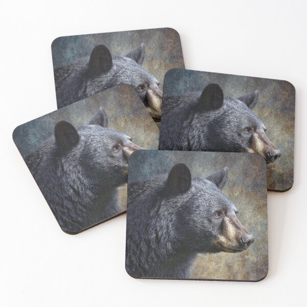 Item preview, Portrait of a Black Bear designed and sold by Savannah Gibbs.