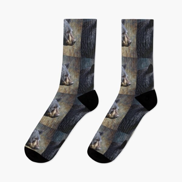 Item preview, Portrait of a Black Bear designed and sold by Savannah Gibbs.