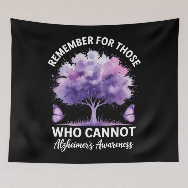 Item preview, Remember For Those Who Cannot Alzheimer's Awareness Dementia designed and sold by HellD3vil-Art.