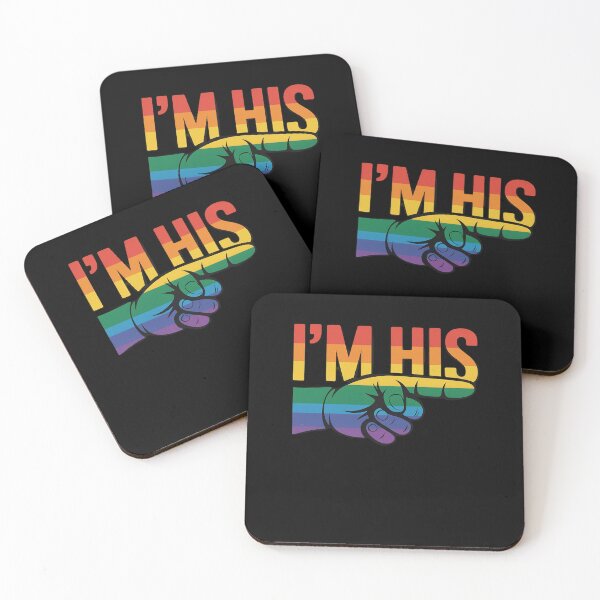 Item preview, I'm His He's Mine Gay Couples Im His Hes Mine designed and sold by RayArmstrong.