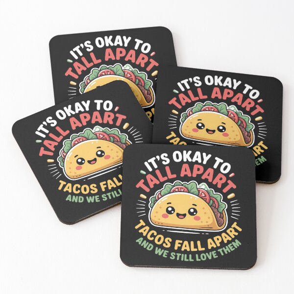 Item preview, It's Okay To Fall Apart Tacos Lover Cute Taco designed and sold by Moon-Ape.