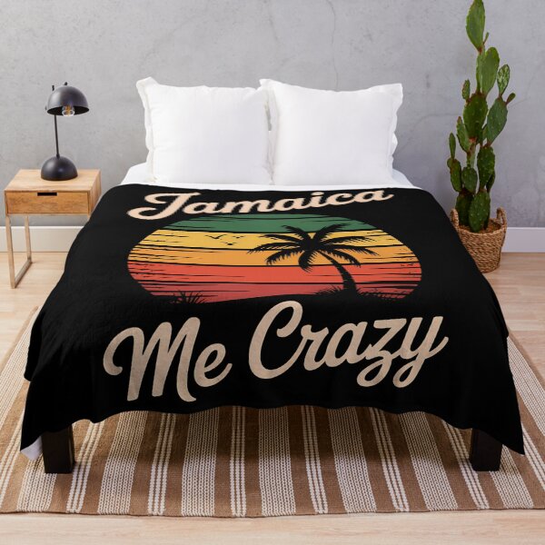 Item preview, Jamaica Me Crazy Rasta Roots Rock Reggae Jamaican designed and sold by Moon-Ape.
