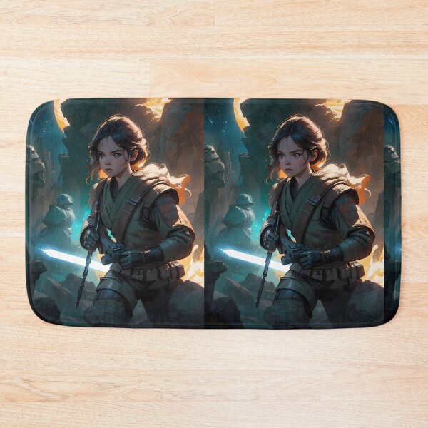 Item preview, Girl Epic Space Saga Futuristic Adventure Across Cosmos designed and sold by ART ATTACK ZONE.