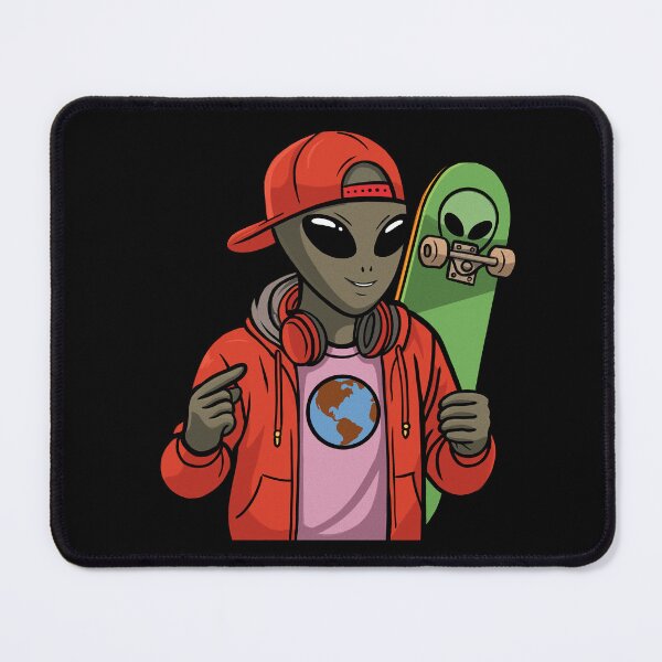 Item preview, Alien streetwear skater designed and sold by JoRealm.