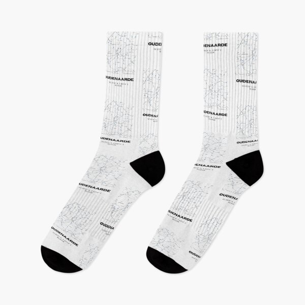 Item preview, Oudenaarde Belgium Map | Minimalist Modern Black and White City Map designed and sold by RM-Journey.