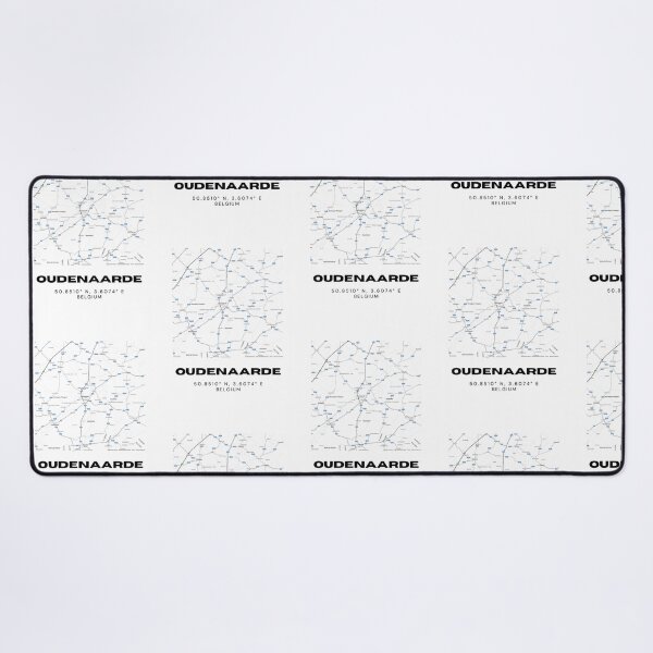 Item preview, Oudenaarde Belgium Map | Minimalist Modern Black and White City Map designed and sold by RM-Journey.