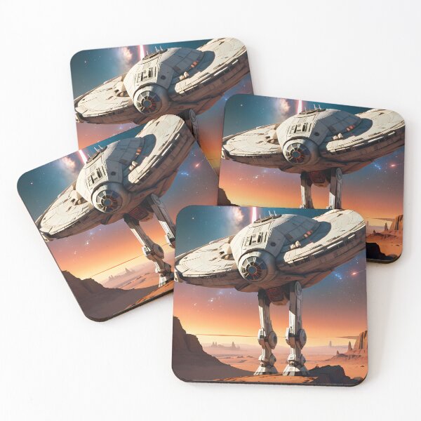 Item preview, Robot Epic Space Saga Futuristic Adventure Across Cosmos designed and sold by ART ATTACK ZONE.