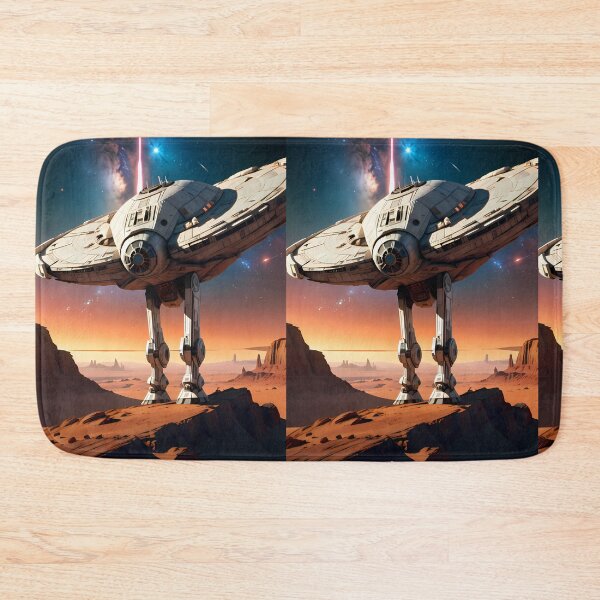 Item preview, Robot Epic Space Saga Futuristic Adventure Across Cosmos designed and sold by ART ATTACK ZONE.