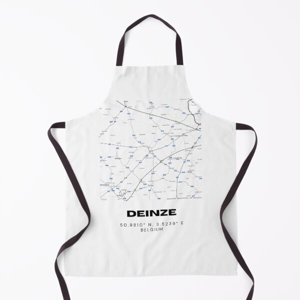 Item preview, Deinze Belgium Map | Minimalist Modern City Map Print designed and sold by RM-Journey.