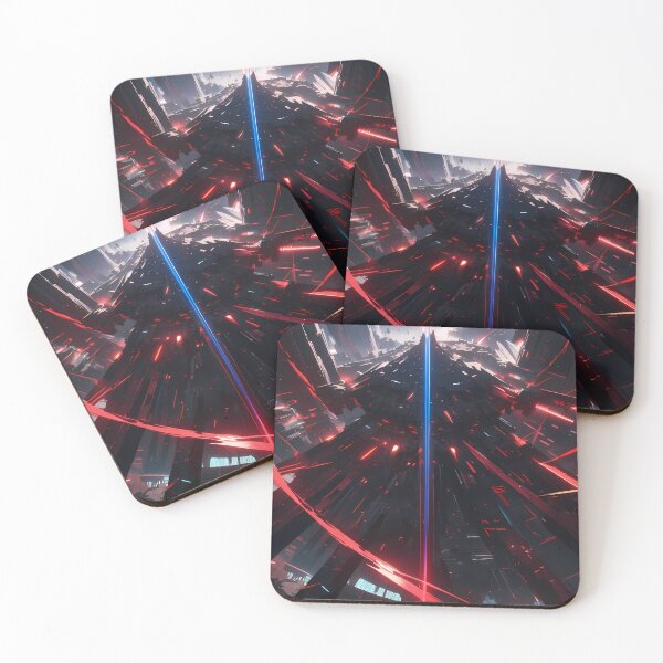 Item preview, Red Epic Space Saga Futuristic Adventure Across Cosmos designed and sold by ART ATTACK ZONE.