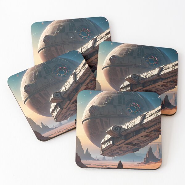 Item preview, Desert Epic Space Saga Futuristic Adventure Across Cosmos designed and sold by ART ATTACK ZONE.