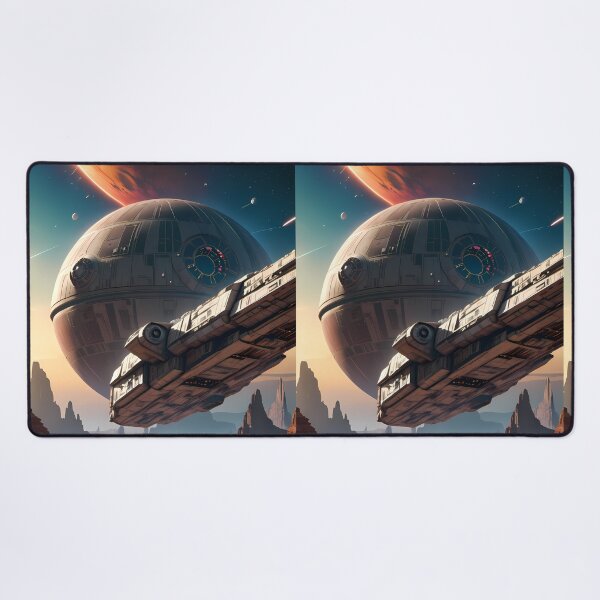 Item preview, Desert Epic Space Saga Futuristic Adventure Across Cosmos designed and sold by ART ATTACK ZONE.