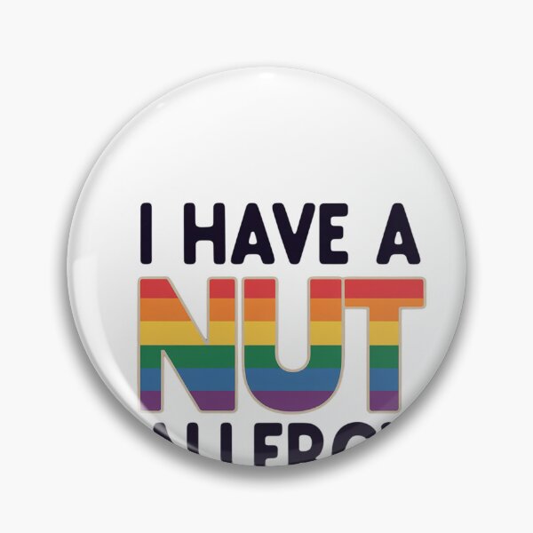 Item preview, Women's Funny Lesbian I Have a Nut Allergy Lesbian designed and sold by MinaReinger.