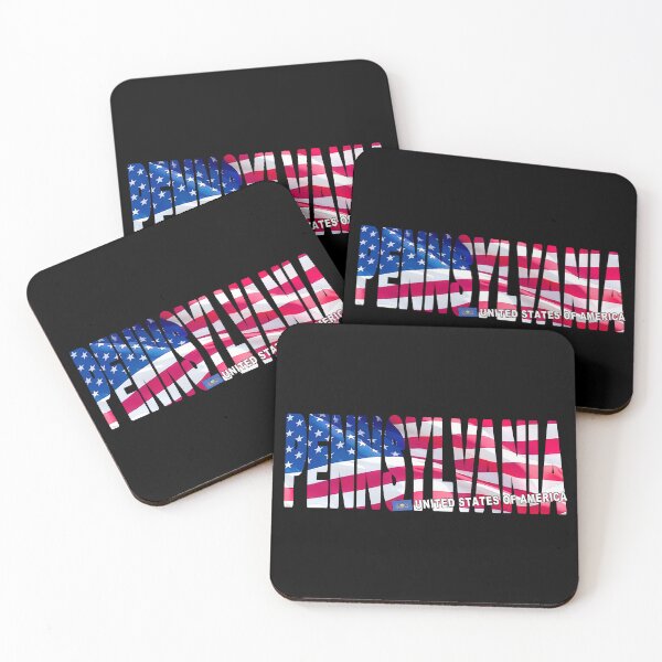 Item preview, PENNSYLVANIA United States of America - Sticker Tee Shirt designed and sold by Adam Gormley.