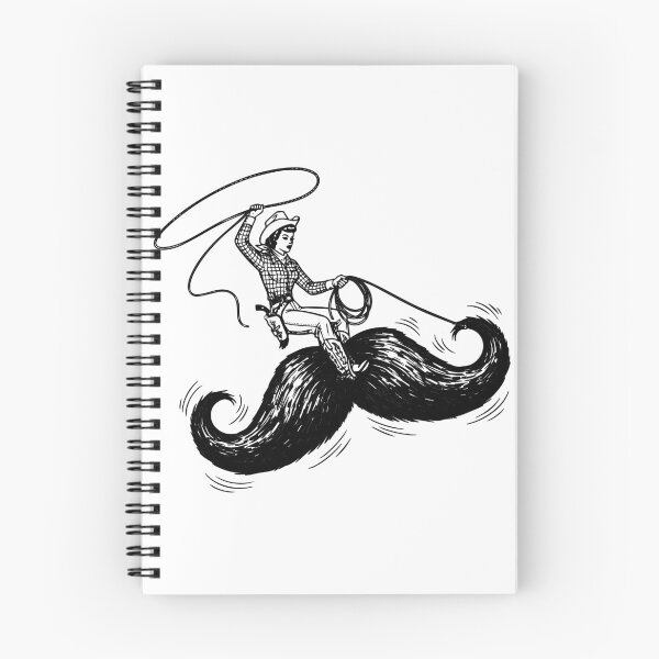 Item preview, Cowgirl On A Mustache designed and sold by MotoringZen.