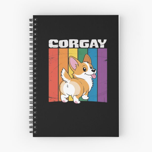 Aperçu de l'œuvre T-shirt Corgi drapeau arc-en-ciel LGBT Gay Pride créée et vendue par RayArmstrong.