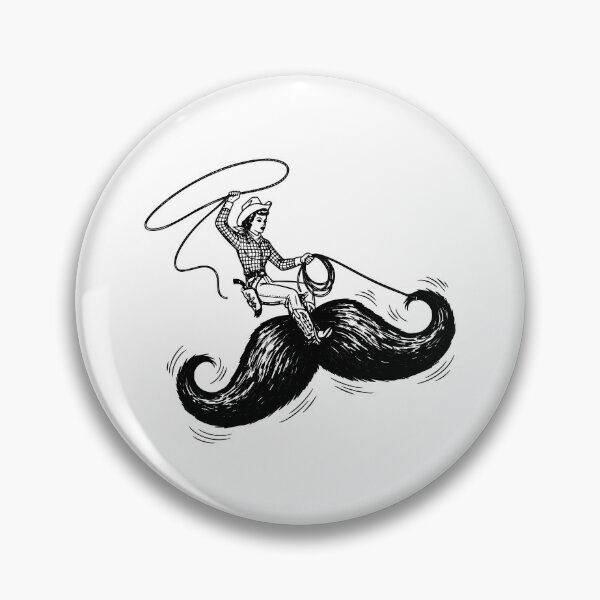 Item preview, Cowgirl On A Mustache designed and sold by MotoringZen.