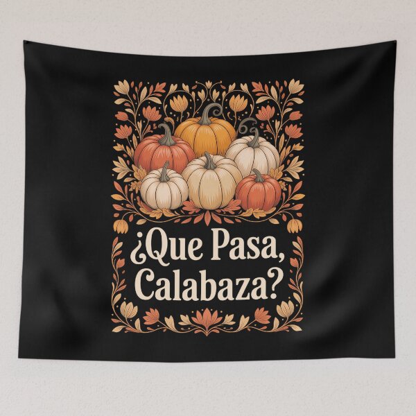Item preview, Que Pasa Calabaza Spanish Teacher designed and sold by HellD3vil-Art.