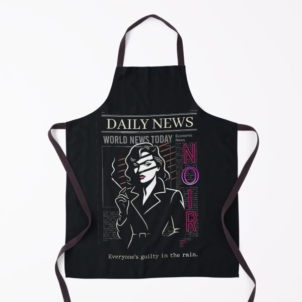 Item preview, Neon Noir Femme Fatale — Everyone’s Guilty in the Rain  Selling blurb designed and sold by Sanctum Icons.