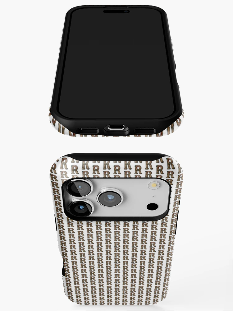 Thumbnail 3 of 4, iPhone Case, Patched R designed and sold by CharmStudio.