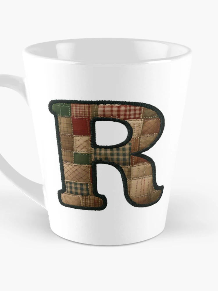 Thumbnail 3 of 4, Coffee Mug, Patched R designed and sold by CharmStudio.