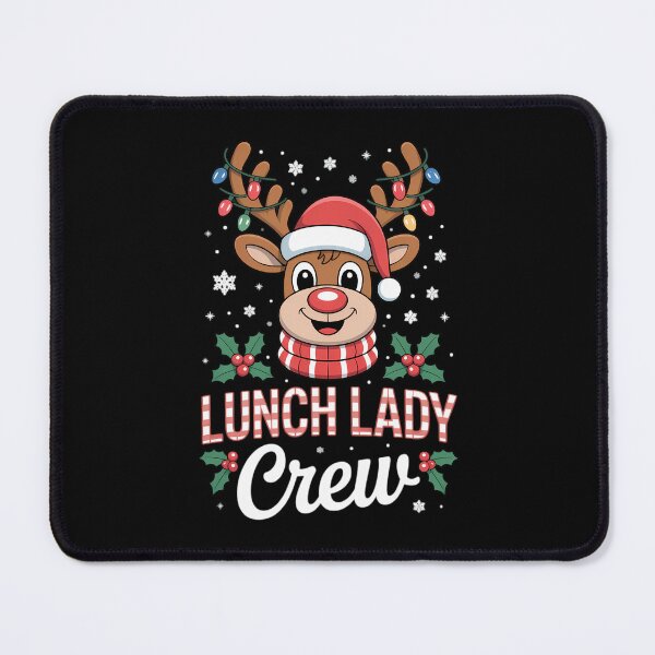 Item preview, Lunch Lady Crew Reindeer Cafeteria Lady Xmas Holiday designed and sold by Moon-Ape.