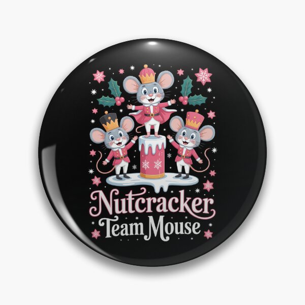 Item preview, Nutcracker Team Mouse Christmas Dance Ballet Merry Christmas designed and sold by Moon-Ape.