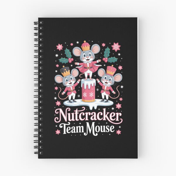 Item preview, Nutcracker Team Mouse Christmas Dance Ballet Merry Christmas designed and sold by Moon-Ape.